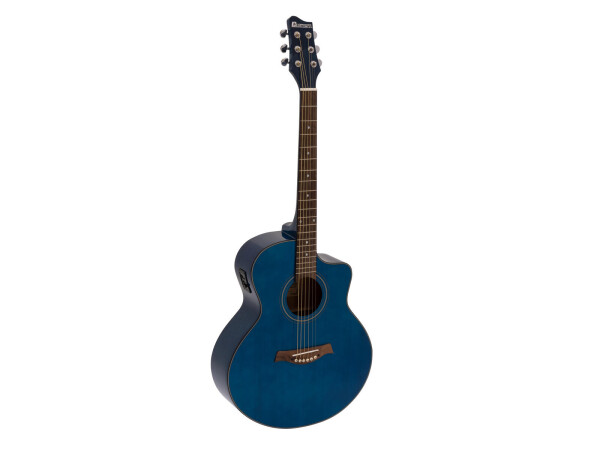 STW-90 Western Guitar, crystal blue