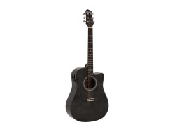 STW-90 Western Guitar, vintage black