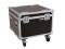 Flightcase 4x LED Theatre COB 100 Serie mit Rollen