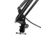 S TBA 01 - Braccio per microfono da tavolo con cavo XLR integrato