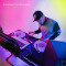 FDJT 01 - DJ-Tisch mit Flexibler Lautsprecher und Laptop Ablage