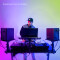 FDJT 01 - DJ-Tisch mit Flexibler Lautsprecher und Laptop Ablage
