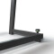 FDJT 01 - DJ-Tisch mit Flexibler Lautsprecher und Laptop Ablage