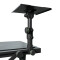 FDJT 01 - DJ-Tisch mit Flexibler Lautsprecher und Laptop Ablage