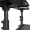 FDJT 01 - DJ-Tisch mit Flexibler Lautsprecher und Laptop Ablage