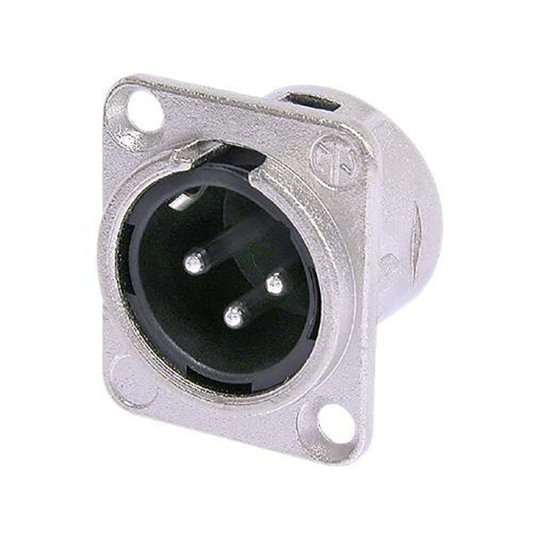 NC3MD-L-1 - XLR chassis connector 3-pole male ®