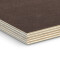 06180 S - Birkenholzplatte Phenol Siebdruck braun, 18 mm x 250 x 125 cm