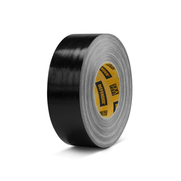 EXA-TAPE B 50 BULK - Premium Gewebeklebeband Bulk, Schwarz, glänzend, 50 mm x 50 m