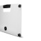 LTS T 02 W - Universal Laptop-Ständer mit verstellbaren Haltepins und Stahlfuß