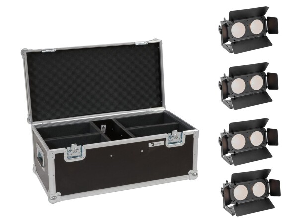 Set 4x LED CBB-2 WW/CW Fairlight + Case