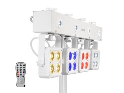 Set LED KLS-180 wh + LED B-40 wh + USB QuickDMX + Easy Show