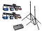 Set 2x LED KLS Laser Bar PRO + Easy Show + 2x M-4 Boxenhochständer