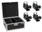 Set 4x LED THA-20PC TRC Theater-Spot sw + Case