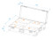 Flightcase 2x LED TSL-1000 mit Trolleyfunktion