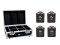 Set 4x AKKU TL-3 QCL RGB+UV Trusslight + Case mit Ladefunktion