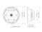 WAF154.03 15 Zoll Woofer, Ferrit, Alukorb