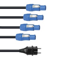 P-Con power cable 1-4, 3x2,5mm²