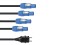 P-Con power cable 1-4, 3x2,5mm²