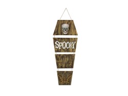 Halloween Geistersarg, animiert 150cm