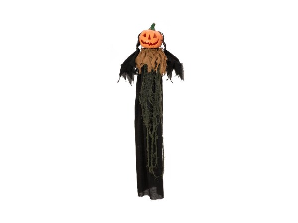 Halloween Figure Pumpkin Head, animated 115cm