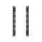 876 TL - Rails de support en L 19" / supports de support set, Longueur 450 mm