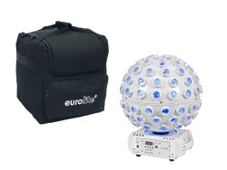 Set LED B-40 Laser Strahleneffekt ws + Soft-Bag