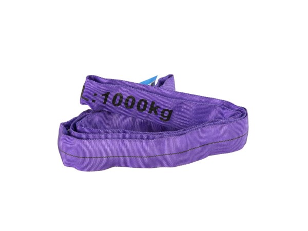 Round Sling Länge 1,00m/1000kg nach EN 1492-2 SF7 violett