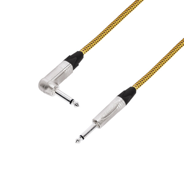 5 STAR IRP 0600 VINTAGE - Cavo per strumenti NEUTRIK® 6,3 mm angolare a 6,3 mm jack 6 m