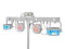 LED KLS Laser Bar FX-Lichtset ws