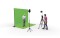 P&D Chromakey Curtain 400(h) x 290(w)
