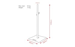 Speaker Stand with Baseplate