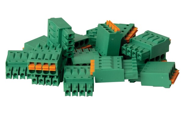 connector kit LED output 4-pole, 16 pcs