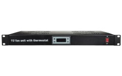4-way, 1U Fan Unit Temperature Controlled
