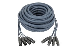 DMX Snake 4-way 5-pin XLR 50m