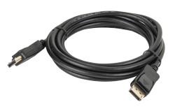 DisplayPort 1.4, 8 K 60 Hz, 4 K 120 Hz, 32.4 Gbps | 1.5 m