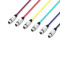 3 STAR MMF 0050 SET - Set of 6 microphone cables XLR female to XLR male 0.5 m