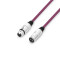 3 STAR MMF 0050 SET - Set of 6 microphone cables XLR female to XLR male 0.5 m