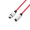 3 STAR MMF 0050 SET - Set of 6 microphone cables XLR female to XLR male 0.5 m