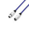 3 STAR MMF 0050 SET - Set of 6 microphone cables XLR female to XLR male 0.5 m