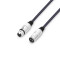 3 STAR MMF 0050 SET - Set of 6 microphone cables XLR female to XLR male 0.5 m
