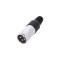 3 STAR C XM3 - Connettore XLR maschio a 3 poli