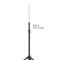 SP 5211 GS B - Speaker Stand with Gas Spring 35 mm, Aluminium Black