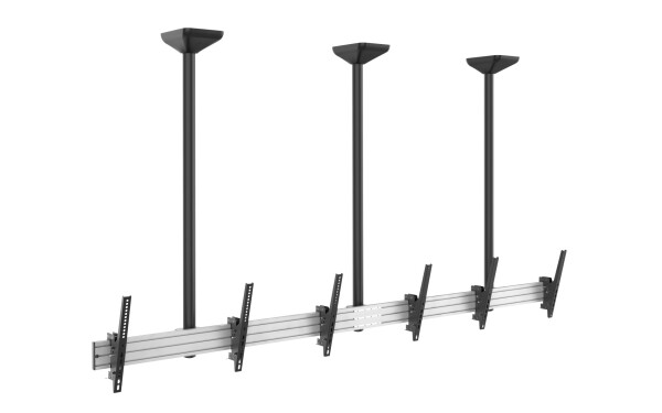 PCM4555L-3 Triple Screen Ceiling Mount Long
