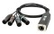 CS-4M/5 4-CH DMX shuttle snake via network