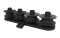 Rope Guide Black 4 Wheels