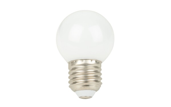 G45 LED Bulb E27 1W Non-Dimmable WW