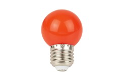 G45 LED Bulb E27 1W Non-Dimmable Red