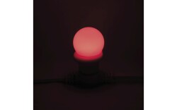G45 LED Bulb E27 1W Non-Dimmable Red