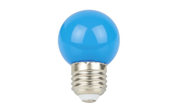 G45 LED Bulb E27 1W Non-Dimmable Blue