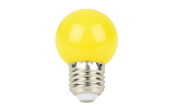 G45 LED Bulb E27 1W Non-Dimmable Yellow